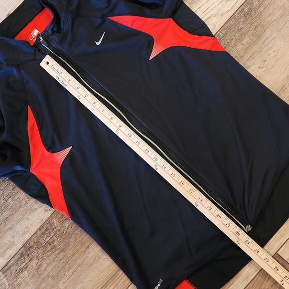 NIKE Core Windless Running Full Zip Jacket Large Style 339675 - Picture 10 of 12